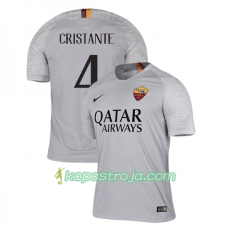 Billiga Fotbollströjor AS Roma Cristante 4 Borta tröja 2018/19 Kortärmad